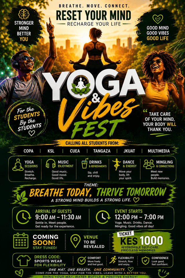 YOGA AND VIBES SESSION